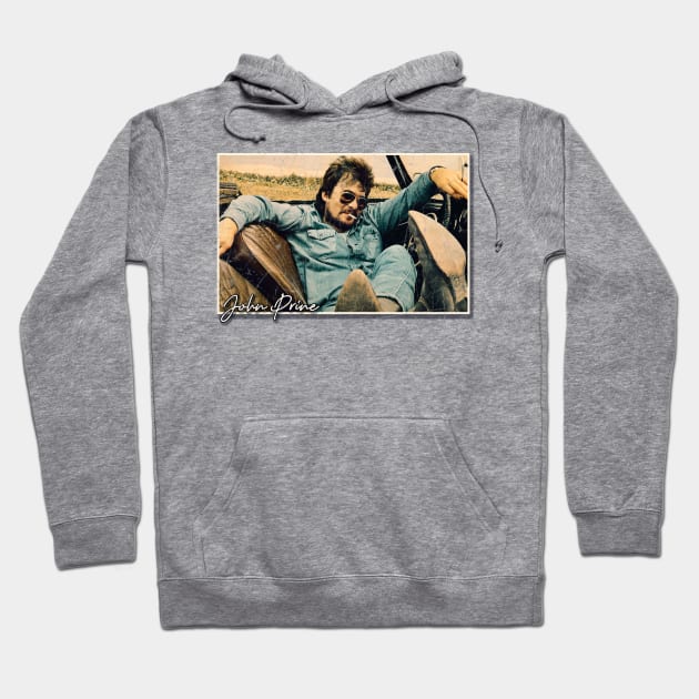 Retro 70s John Prine Hoodie by DudiDama.co